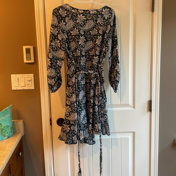 Apiece Apart- Cotton & Silk Blend- Sabinr Floral Dress - Picture 3 of 3